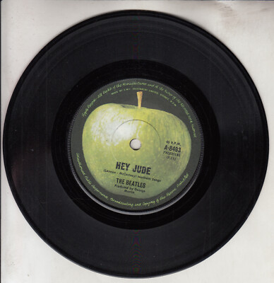 ７インチ★BEATLES★Hey Jude UK Parlophone オリジナ The Beatles – Hey Jude – Vinyl (First Pressing, 7