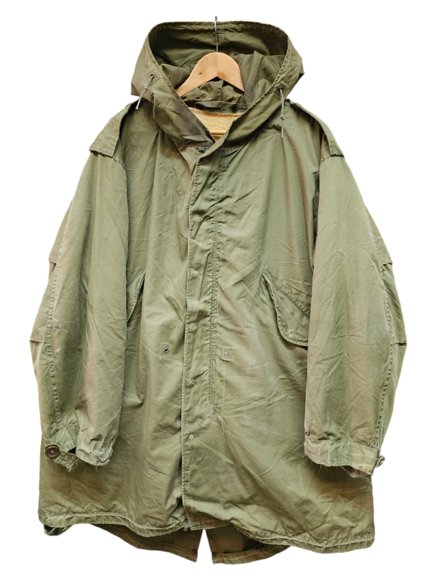 Genuine Vintage US Army Korean War Vintage M51 Fishtail Parka Jacket  Liner #1