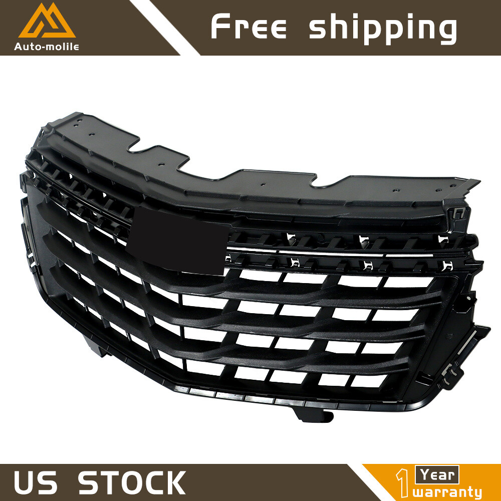 Front Bumper Grill Black W/Chrome Trim Fit For Chevrolet Equinox 2022/ ...