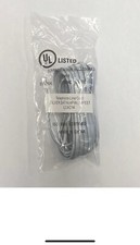 14ft Telephone Line Cord Cable Wire 6P4C RJ11 DSL Modem Fax Phone to Wall Silver