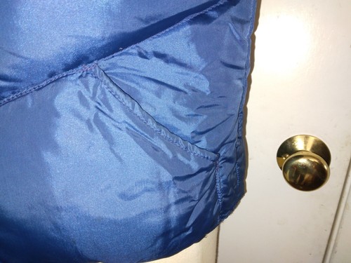 Sierra Designs Oakland, Ca Down Vest Royal Blue Size 12 - Picture 3 of 7