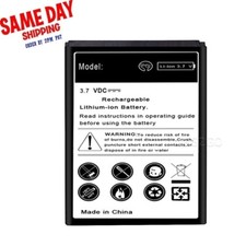 High Capacity 1520mAh Extended Slim Battery for AT T Alcatel SmartFlip 4052R USA