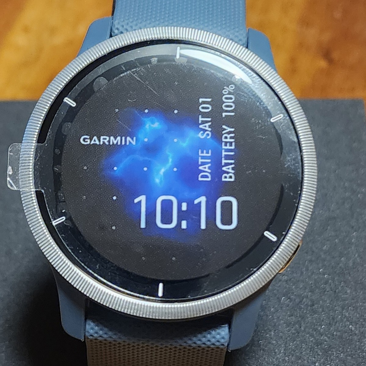 Garmin Venu 2 GPS Smartwatch Silver Stainless Steel Granite Garmin Venu 2 GPS Smartwatch Silver Stainless Steel Granite