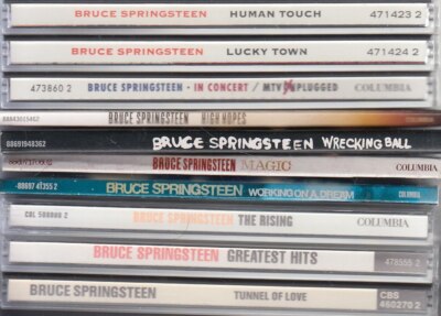 BRUCE SPRINGSTEEN - 10 CD-Pack - 10x Album - SAMMLUNG PAKET
