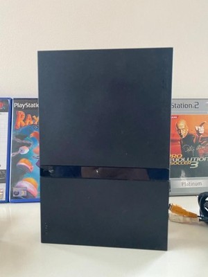 Sony PlayStation 2 Slimline Schwarz mit Spiele PS 2 Slim - Diverse Auswahl -
