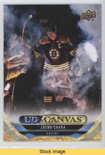 2024 Upper Deck Extended Series UD Canvas Legends Zdeno Chara #C377 HOF READ 3z1