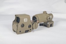 558 Holographic Sight with G33 Magnifier Combo 3X Flip Mount Optic Set