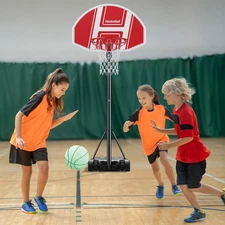 Portable Basketball Hoop Out/Indoor Basketball Goal Court For Kids/Youth 5.5-6FT