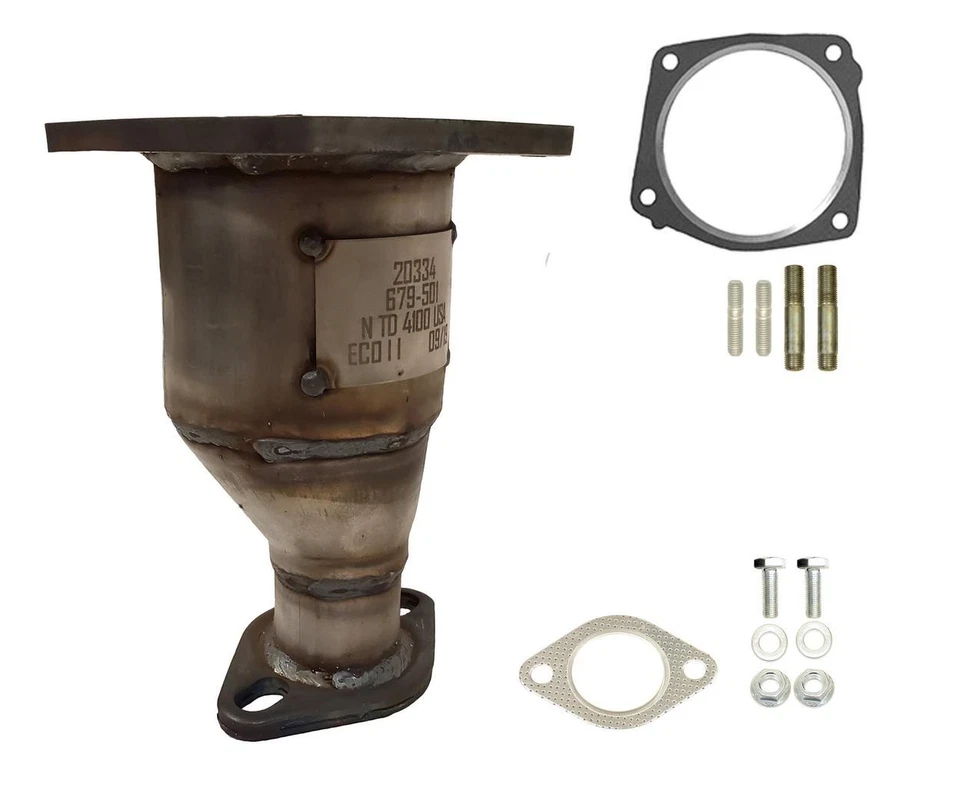 Convertidor catalítico delantero derecho para Dodge Stratus 2001-2004 2,7 L V6 GAS DOHC Foto 2 de 4