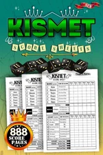 Kismet Score Sheets: Premium Kismet Score Sheets: Elegant 6x9 inches Score Pads