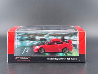 Tarmac Works Honda Integra Type R DC5 Custom - Red 1/64