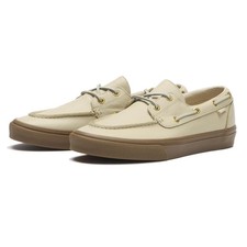 Vans 2 Eyelet Boat Shoe Leather Tan VN000Z11TAN Men's Size oki02
