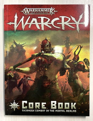 Warcry Core Rules Book, 2020, softcover, Warhammer Age of Sigmar