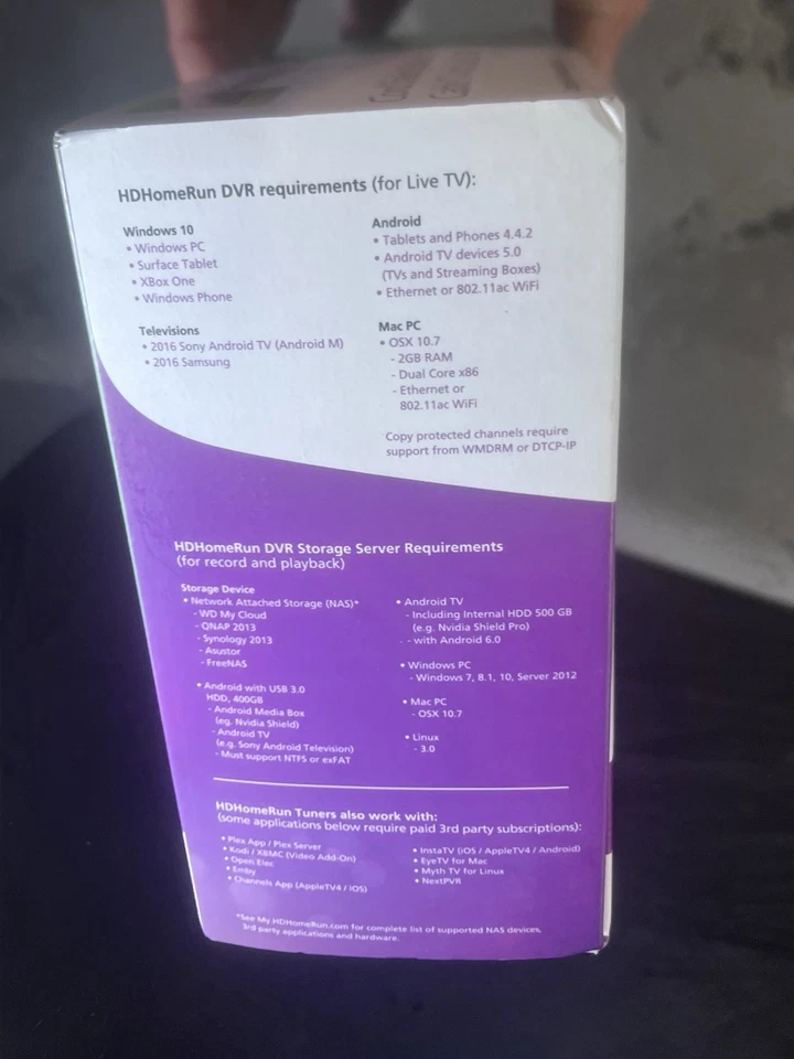 SiliconDust HD HomeRun Prime HDHR3-CC US CableCard Network Cable TV Tuner w/ Box - Image 4 of 4