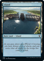 Island #456 Commander Legends: Battle for Baldur's Gate