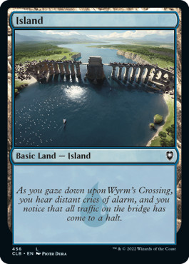 Island #456 Commander Legends: Battle for Baldur's Gate