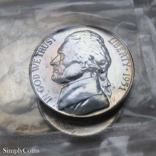 1951 Proof Set Box Original US Mint DDO FS-101 Lincoln Wheat Penny CAMEO DIME - 第 24/24 張圖片