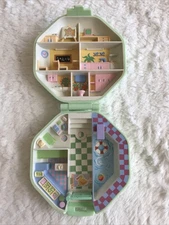 Polly Pocket Vintage 1990 Pollys School Compact Bluebird Toys - Compact Only