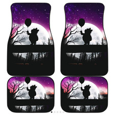 Cartoon Winnie The Pooh Moon Car Accessories Floor Mats For Auto Car Floor Mat