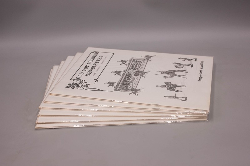 Old Toy Soldier Newsletter 1981 (6-Issues)