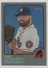 2022 Heritage High Number Chrome Silver Bordered Refractor Jose Urquidy 19wd