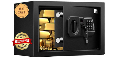 Caja Fuerte De Seguridad Cajas Fuertes Digitales Contra Fuego Dinero Con Llave