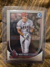 2025 Topps Bowman Chrome #27 Mike Trout Refractor