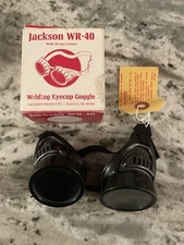 Vtg Jackson Welding Goggle Eyecup Tool WR-40 New Old Stock Box NWT Rare USA Made