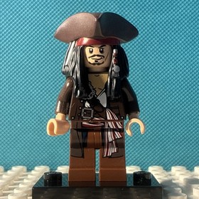 Lego Captain Jack Sparrow 4193 4194 4195 Pirates of the Caribbean Minifigure