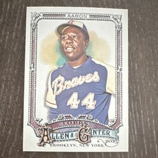 Topps Allen & Ginter 2025 Hank Aaron & Willie Mays MLB Baseball Trading Card Lot