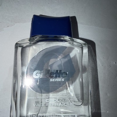 Gillette Series Cool Wave After Shave, Aftershave for Men, 3.3 fl oz, 100 ml