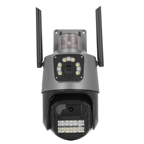 Dual Lens Security Cameras 8MP 8x Zoom HD Wired Ptz WiFi Camera With 2 Way Ta - Picture 11 of 12