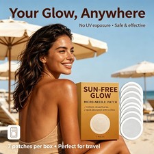 Sun Free Glow Patches, 2026 New Advanced Sun Free Glow Microdarts Patch