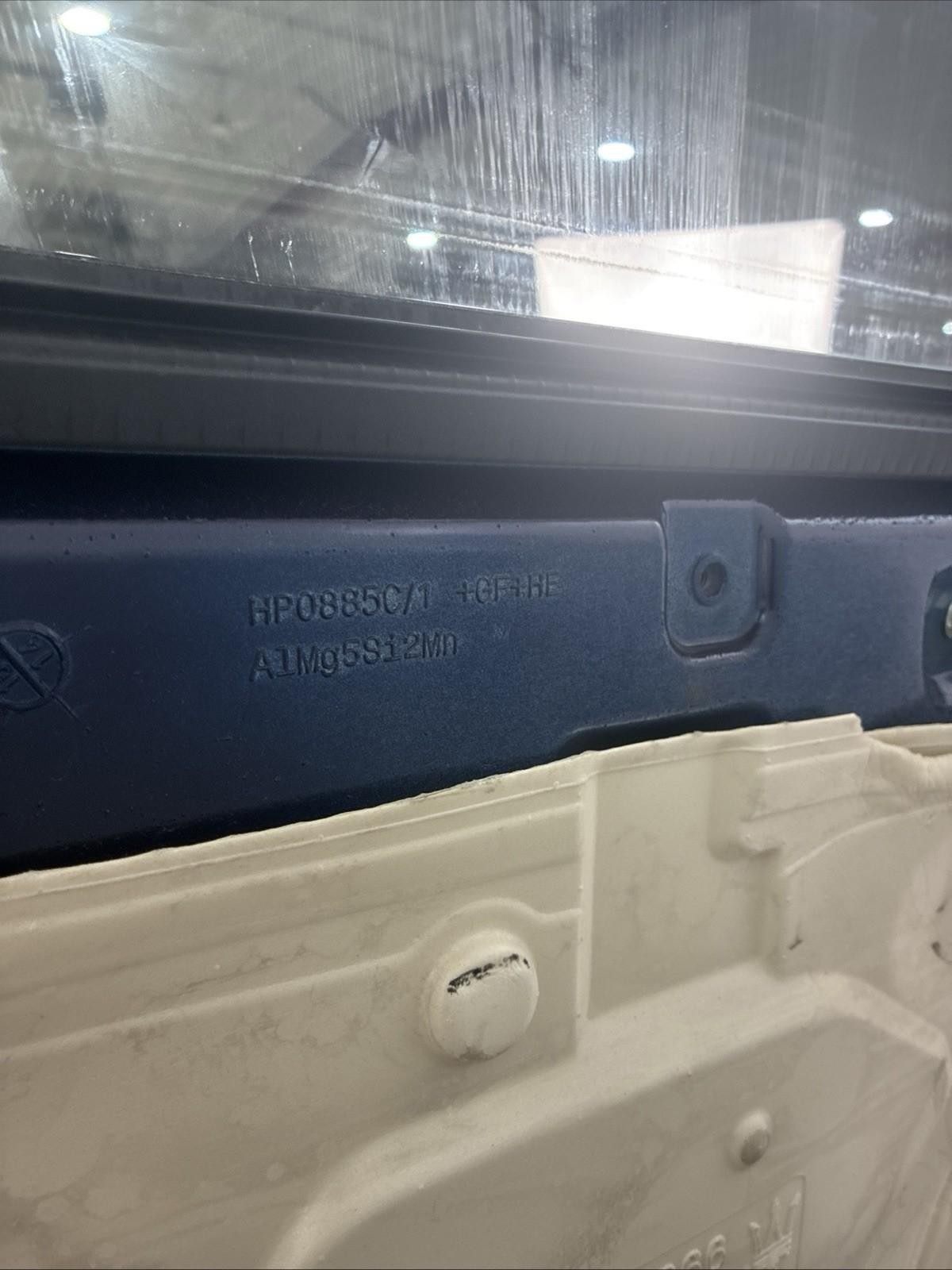 2014-2021 MASERATI GHIBLI M157 FRONT LEFT DRIVER SIDE DOOR SHELL PANEL OEM BLUE