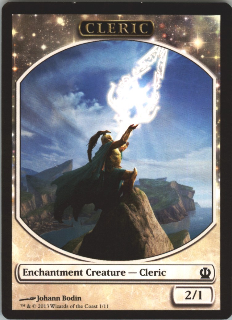 Cleric Token - LP - Theros - 1/11