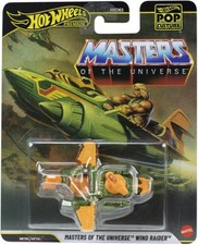 Coche fundido a presión Hot Wheels Masters of the Universe Premium POP Culture Wind Raider