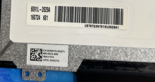 17.3" 300Hz for Dell Alienware m17 R3 P45E P45E001 LED LCD Screen Replacement - Afbeelding 4 van 4