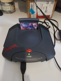 Atari Jaguar Console with Controller, Game, Power Supply & Cable