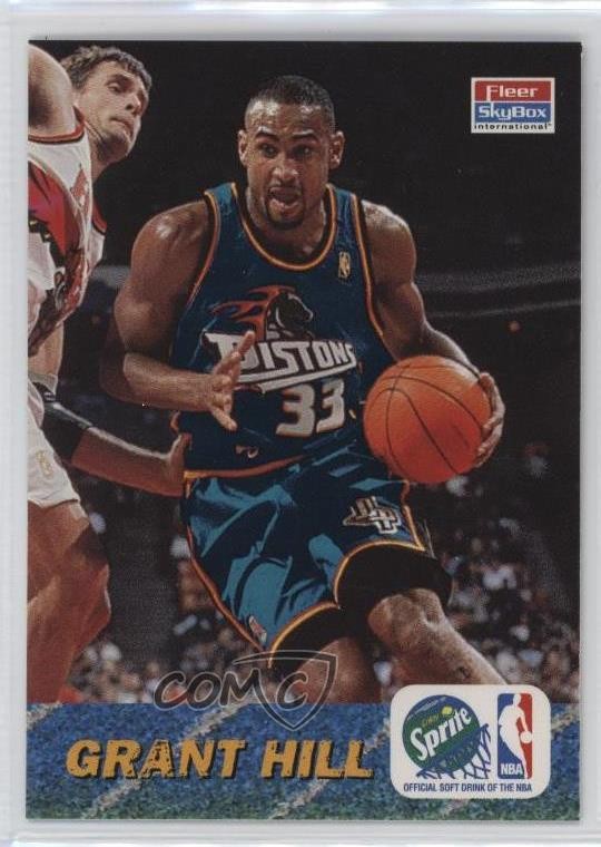 1996-97 Fleer Sprite Food Issue Special Issue Grant Hill #7 HOF 8d2