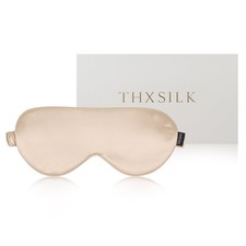THXSILK Sleep Mask 100 25 Momme Pure Mulberry Silk Super Smooth Cooling Slee...