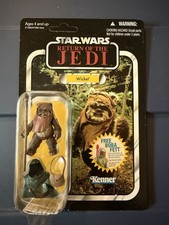 Star Wars Vintage Collection Wicket VC27 ROTJ 2010 UNPUNCHED & Starcase