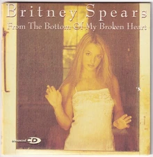 Britney Spears From Bottom Of Broken Heart CD 2000 Enhanced Single Allied DT