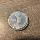 CHICAGO BULLS WORLD CHAMPIONS LARRY OBRIEN TROPHY SILVER COIN  .999 SILVER ROUND