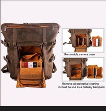 Zaino Fotocamera National Geographic Africa Collection 6,7L - Tela Marrone NG A5290 - Foto 4