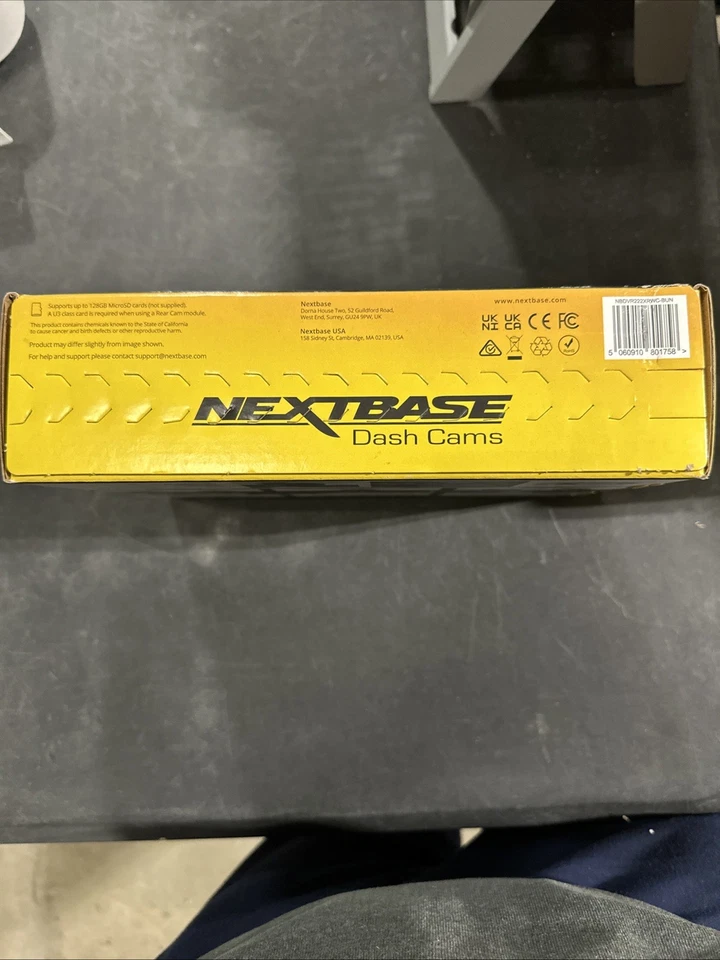 Cámara de tablero delantera y trasera Nextbase 222XR 1080p 30 fps (NBDVR222XRWC-BUN) Foto 2 de 4