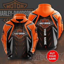Personalized Harley Racing Davidson 3D Hoodie , Unisex Adults S-5XL