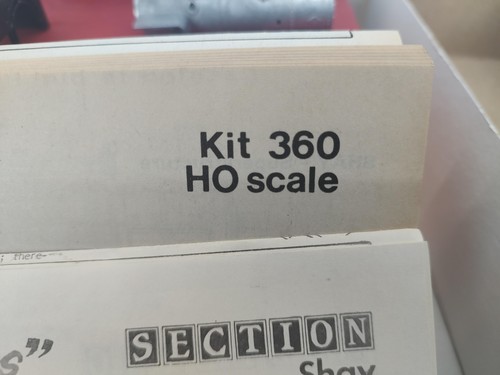 Vintage Roundhouse Shay Kit HO Scale 2-Truck Locomotive Model Train Unbuilt Comp - Picture 6 of 7