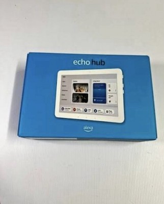 FREE SHIPPING Amazon Echo Hub 8'' Smart Home Control Panel with Alexa - White