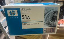 LOT OF 4 HP 51A Q7551A Black Toner Cartridge EXPIRED 