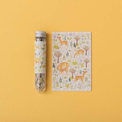 Londji Micropuzzle 150 Teile im Glas Rehe - Puzzle Spiel - Geschenk